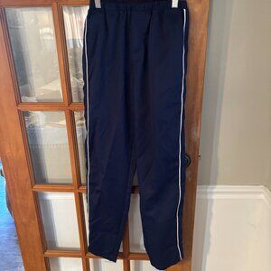 Girl's Youth Blue w White stripe jogger SZ: 14Y